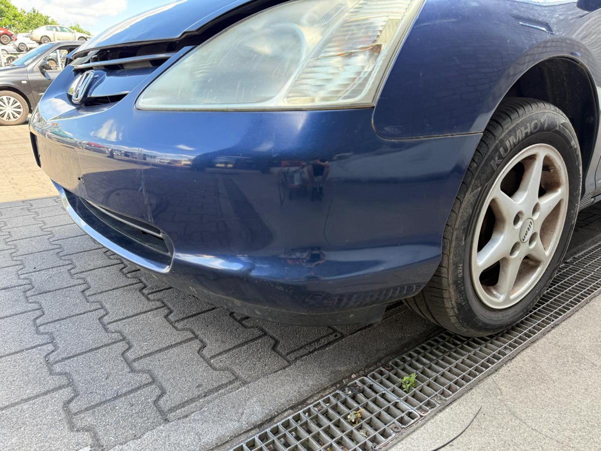 Honda Civic EU7 original Stoßstange Stoßfänger vorn B96P Eternal Blue BJ01
